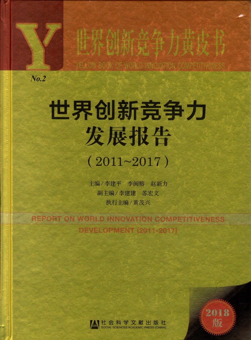 男人日嫩屄视频世界创新竞争力发展报告（2011-2017）